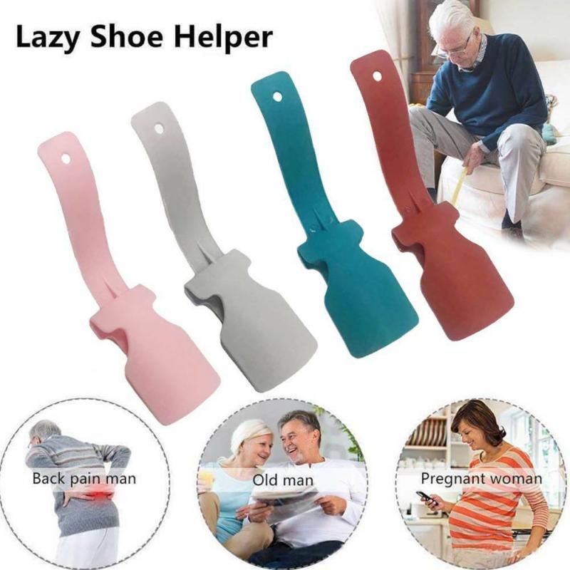 Handled Shoe Horn Lifting Helper Unisex Shoes