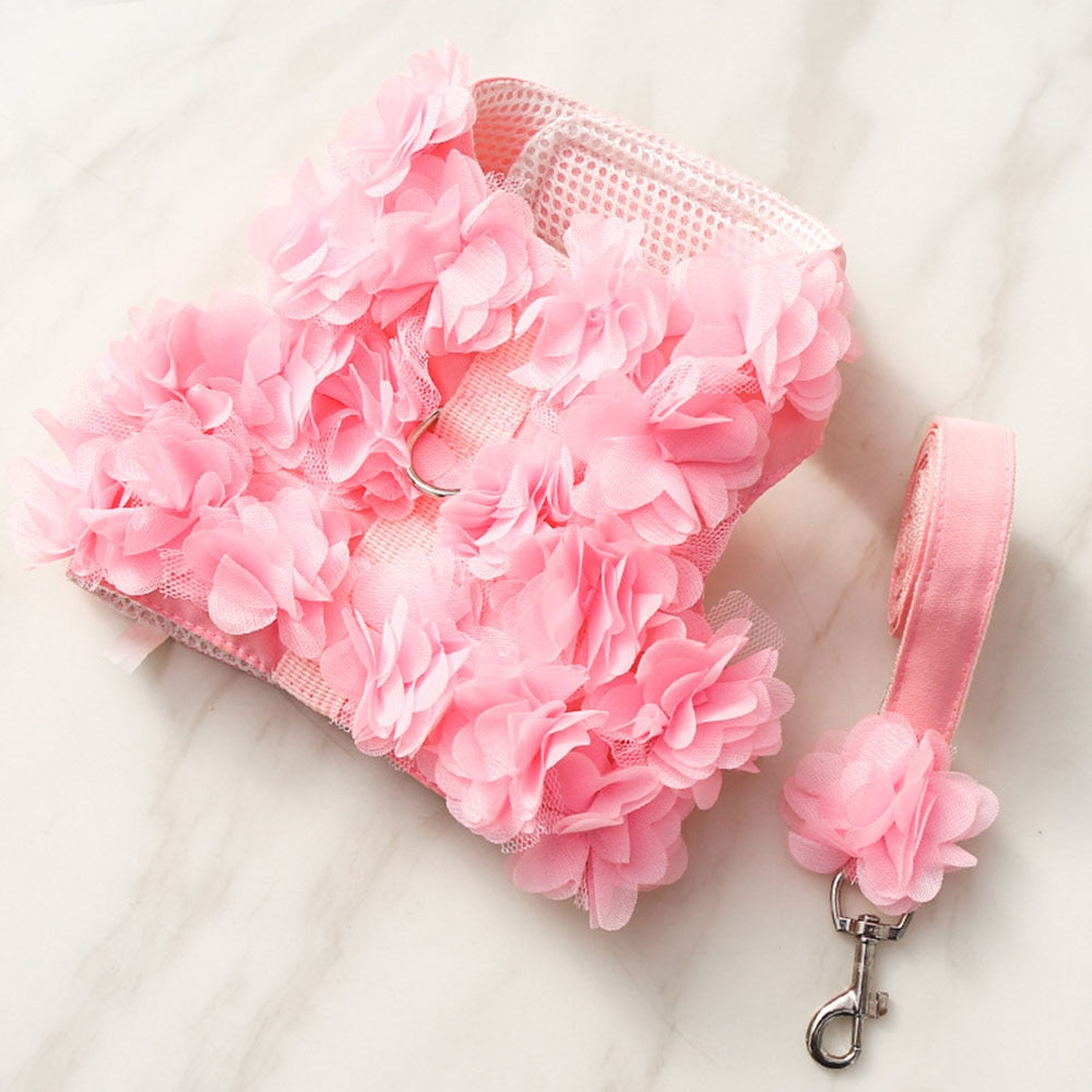 Luxury Flower Girl Dogs Harness