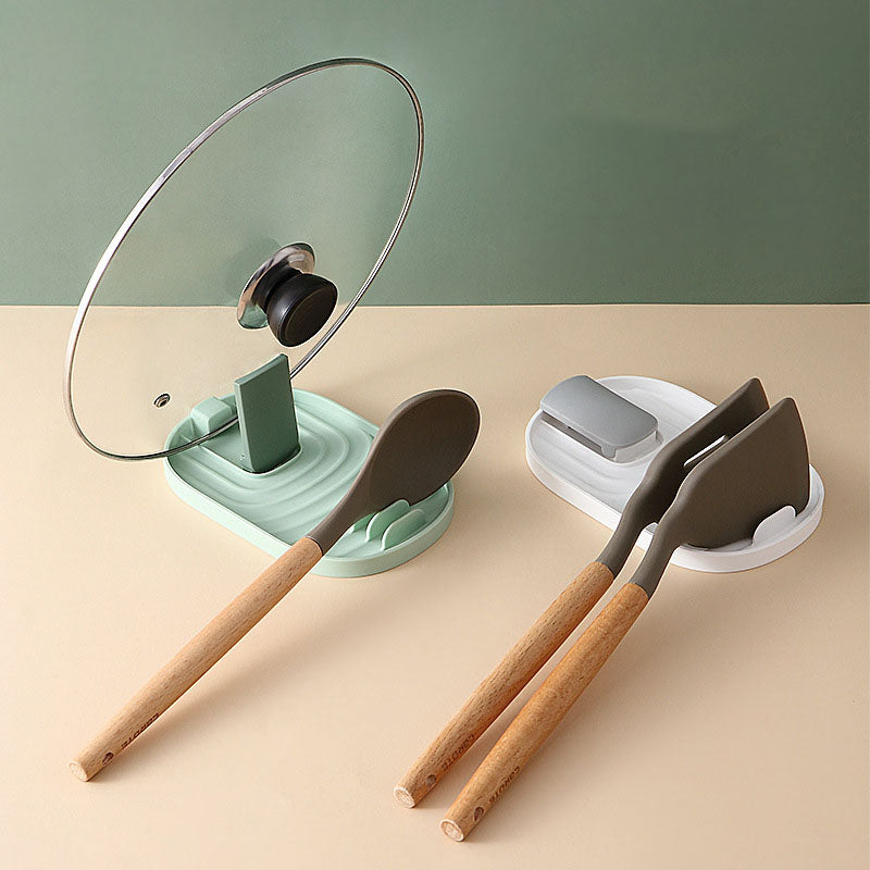 Multi Purpose Pot Lid Holder Spatula Hanging Reserve Household