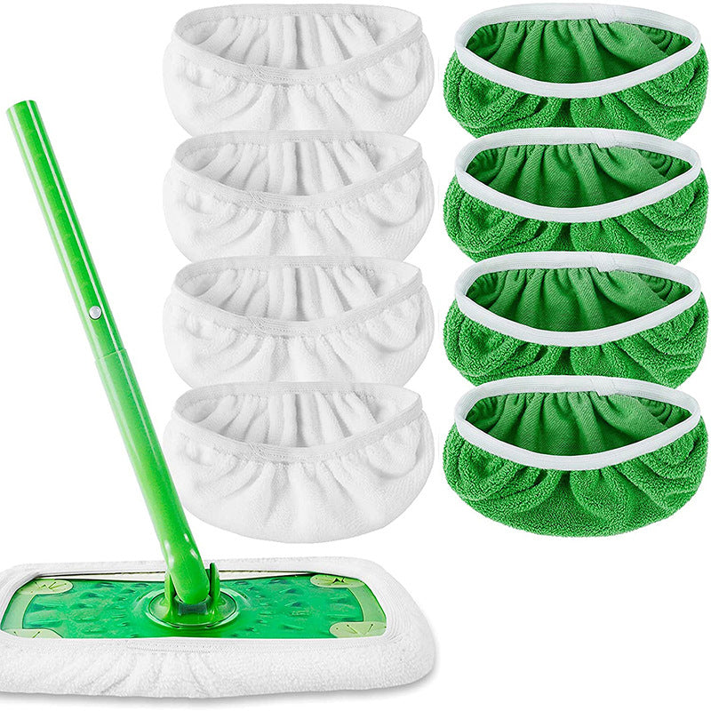 Flat Mop Cloth Microfiber Replacement Head Floor Cleaning