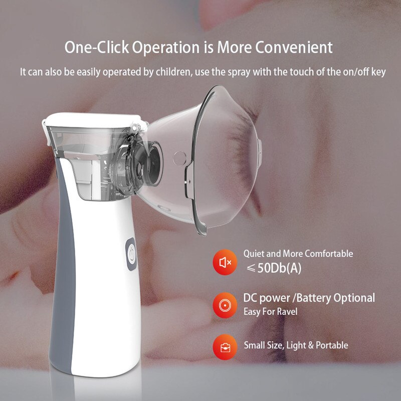 Portable Medical Mesh Micron Nebulizer