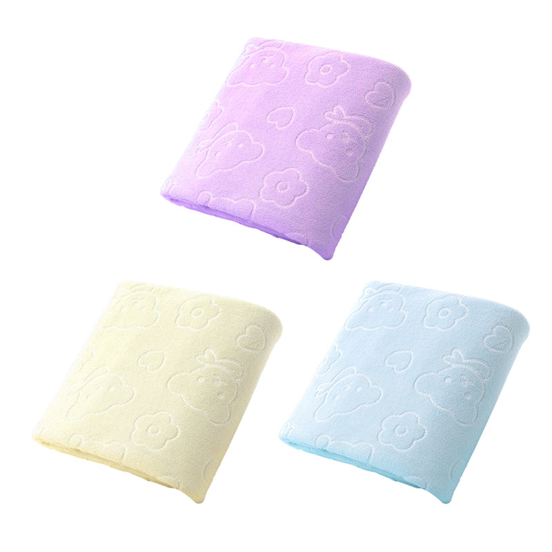 140X70 cm Embossing Pet Bath Towel