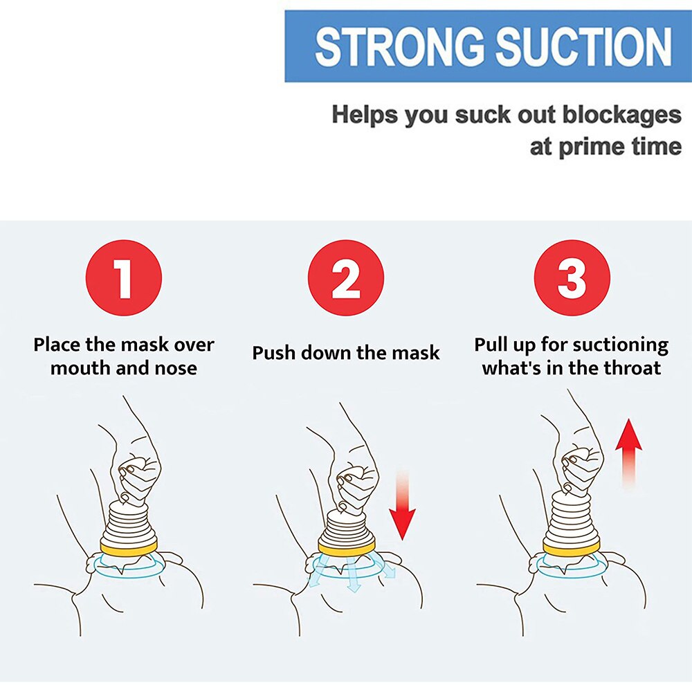 Travel First Aid Choking Device Adults