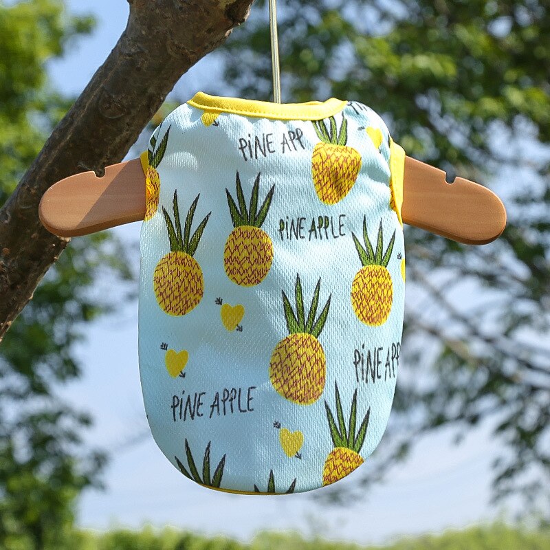 Fruit Printing Pets Dog Clothes