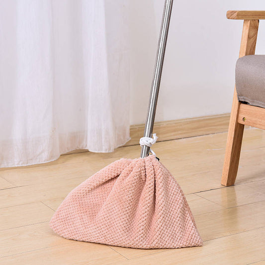 Multi Function Coral Velvet Broom Cover Cloth