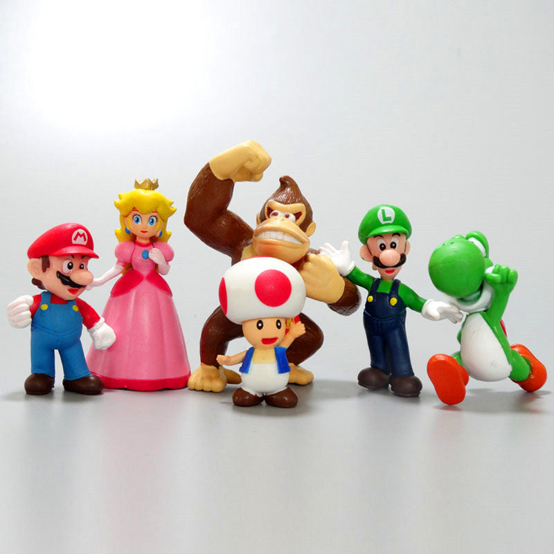 Super Mario Bros PVC Action Figure Toys