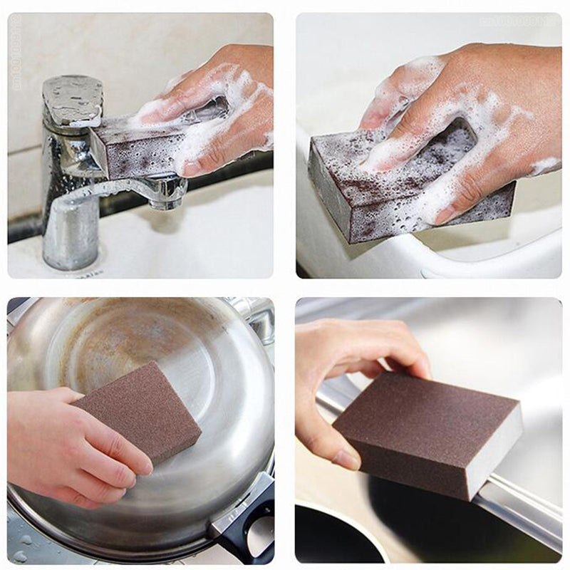 Magic Sponge Eraser Carborundum Removing Rust Cleaning