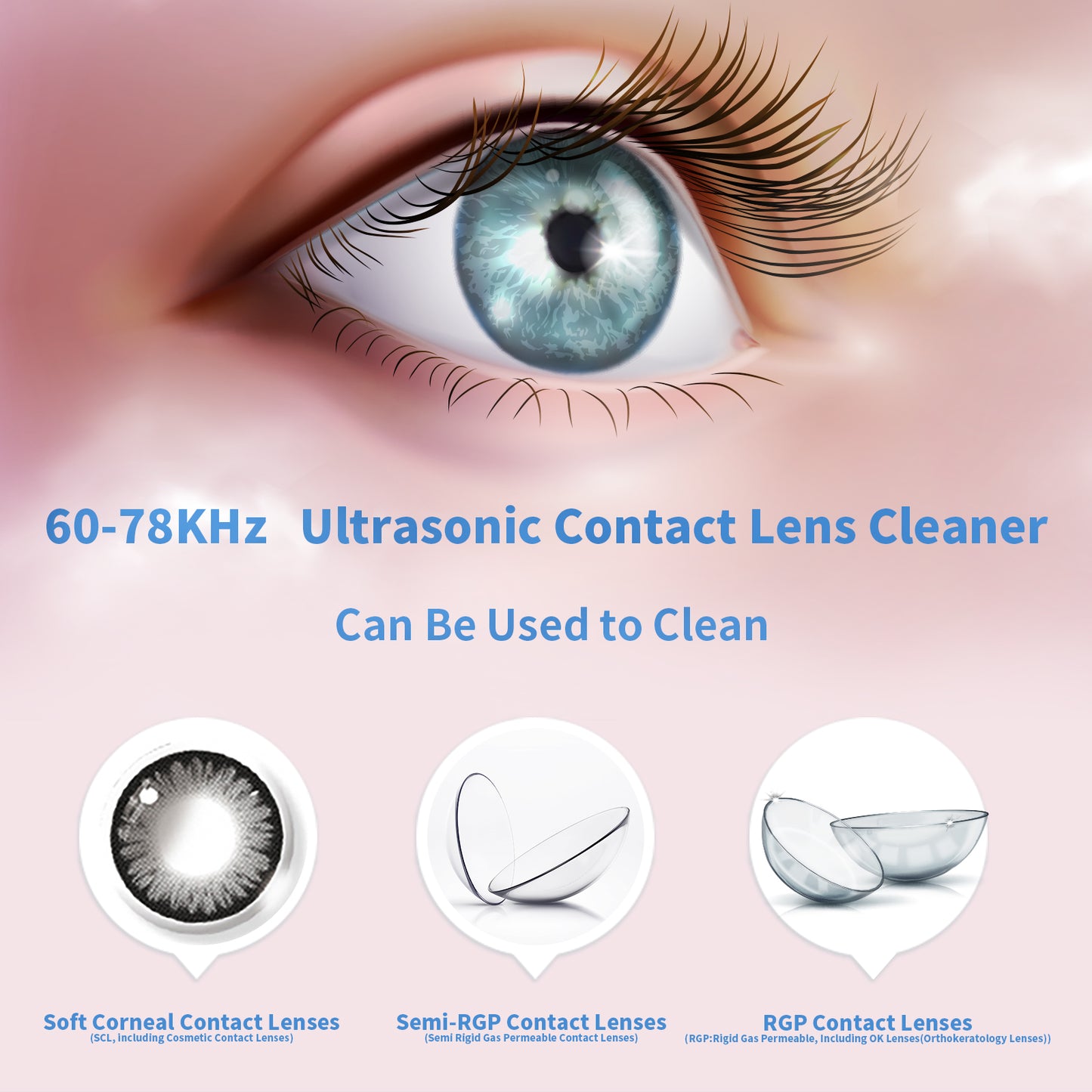 MOURA Contact Lens Ultrasonic Cleaning Machine