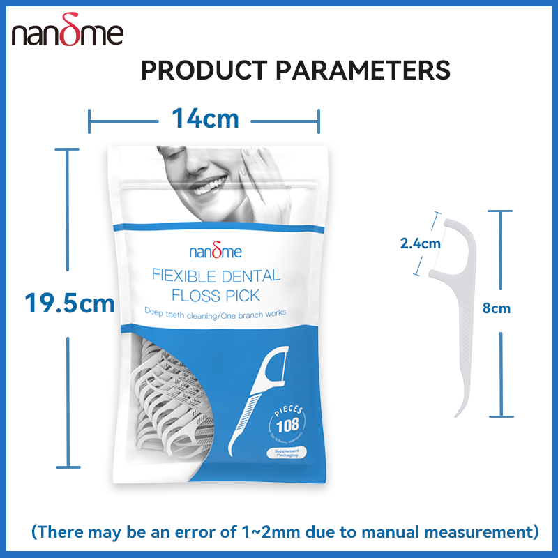 Nandme Dental Floss Oral Care Flosser Picks