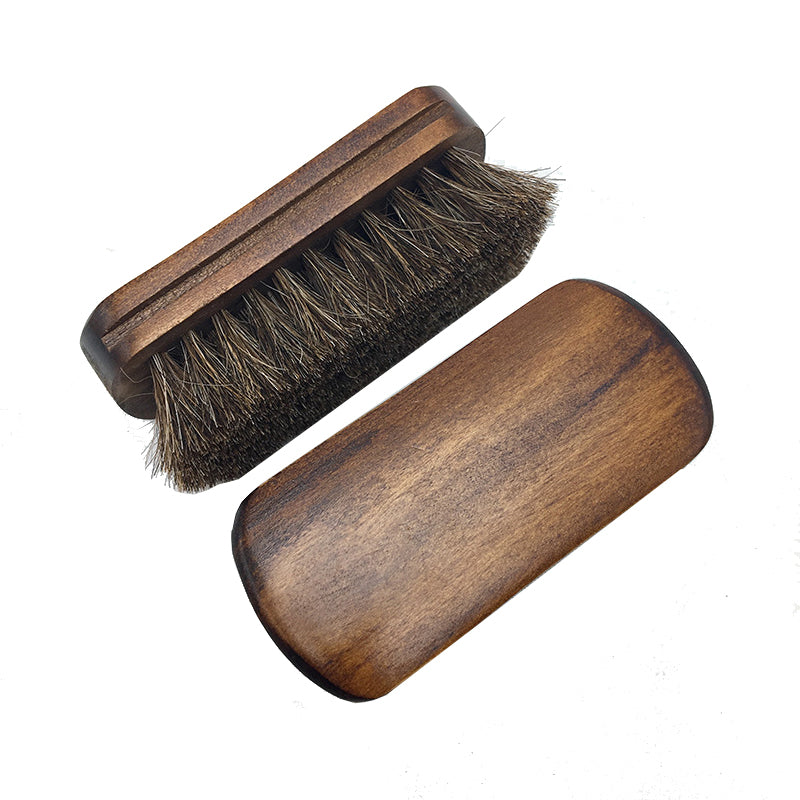 Grinding Horse Hair Shoes Cleaner Pony Brush Polishing Tools