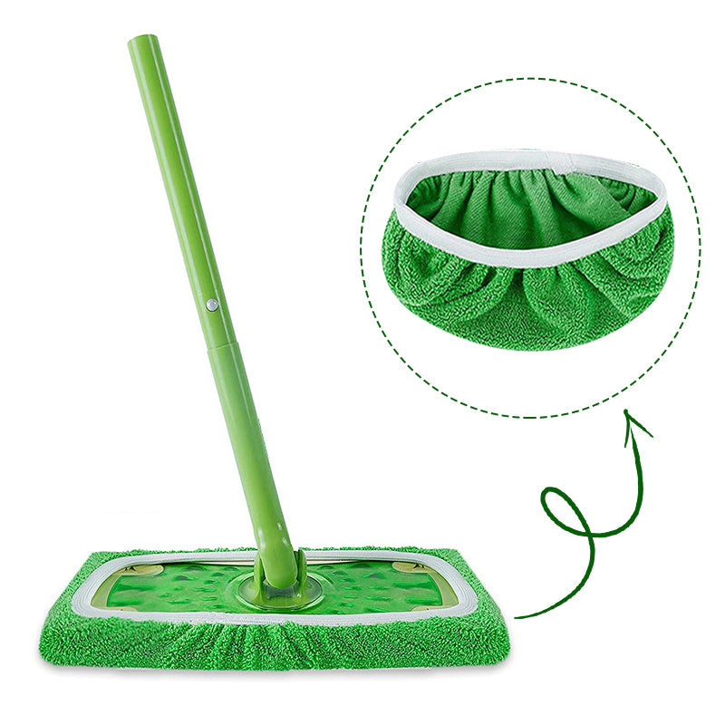 Flat Mop Cloth Microfiber Replacement Head Floor Cleaning