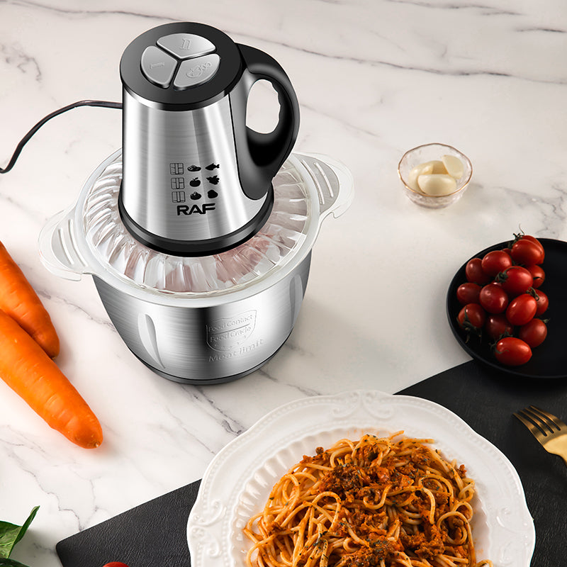 EXSAMO 2 Speeds 1000W Electric Food Processor