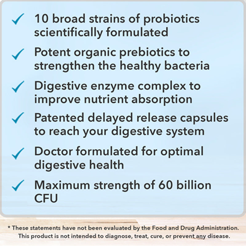 Probiotic Dietary Supplement Improves Gut Health