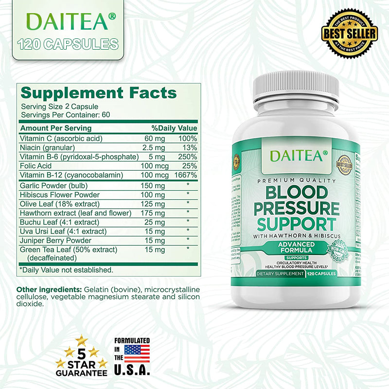 Vitamin Supplement - Premium Blood Pressure Support