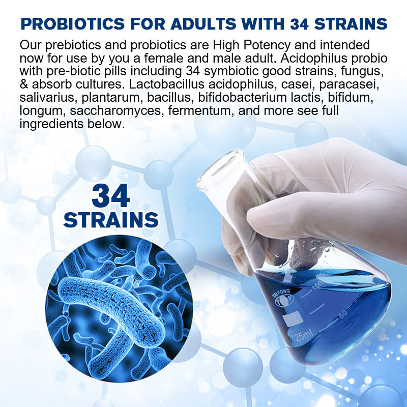 Capsules Enzymes Digestive Probiotics