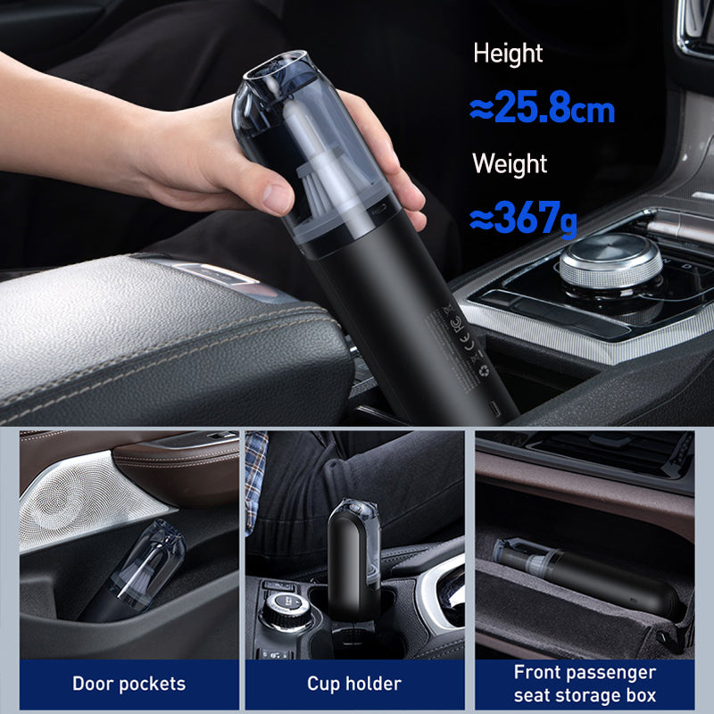 Car Vacuum Cleaner Mini Portable Handheld Strong Suction