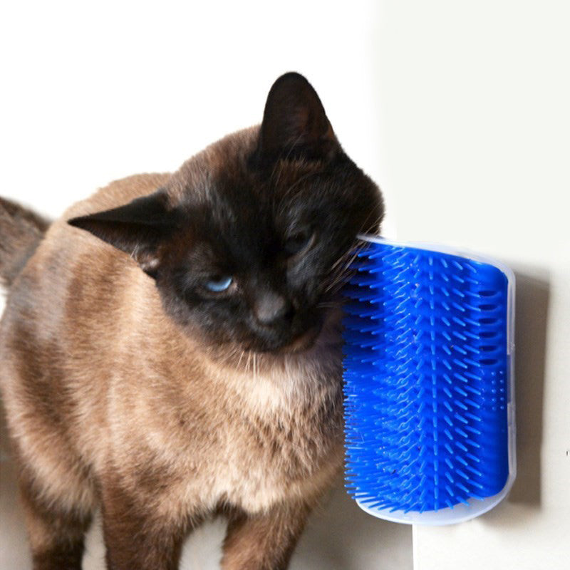 Removable Cat Corner Comb for Grooming and Scratching