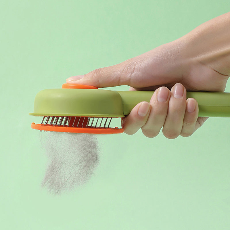 Self-Cleaning Slicker Brush for Cats and Dogs